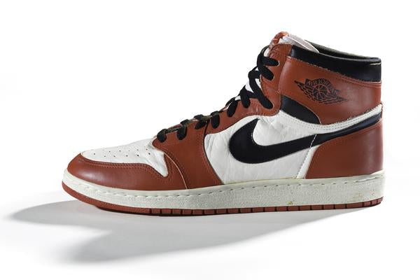 nike. air jordan I, 1985.
