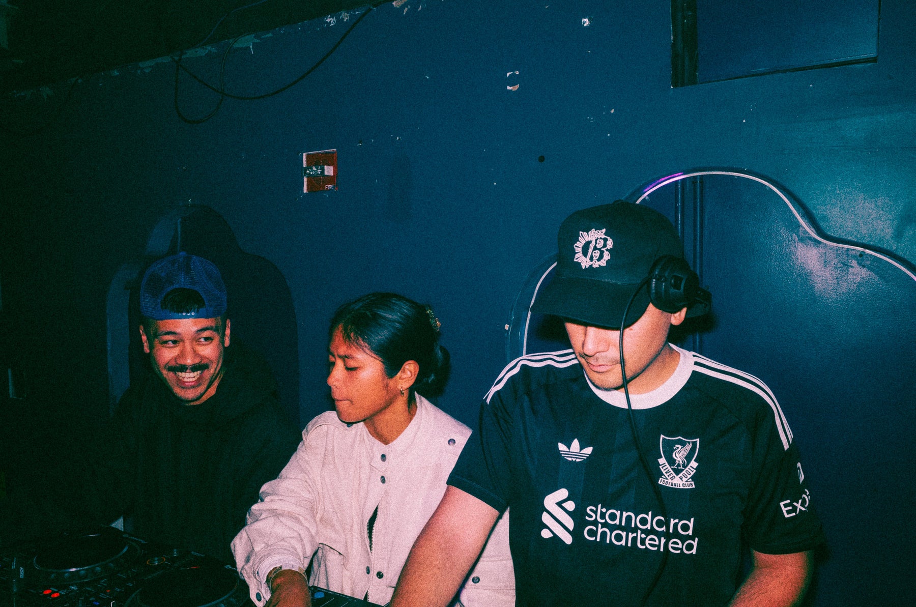 Barangay crew DJing in club