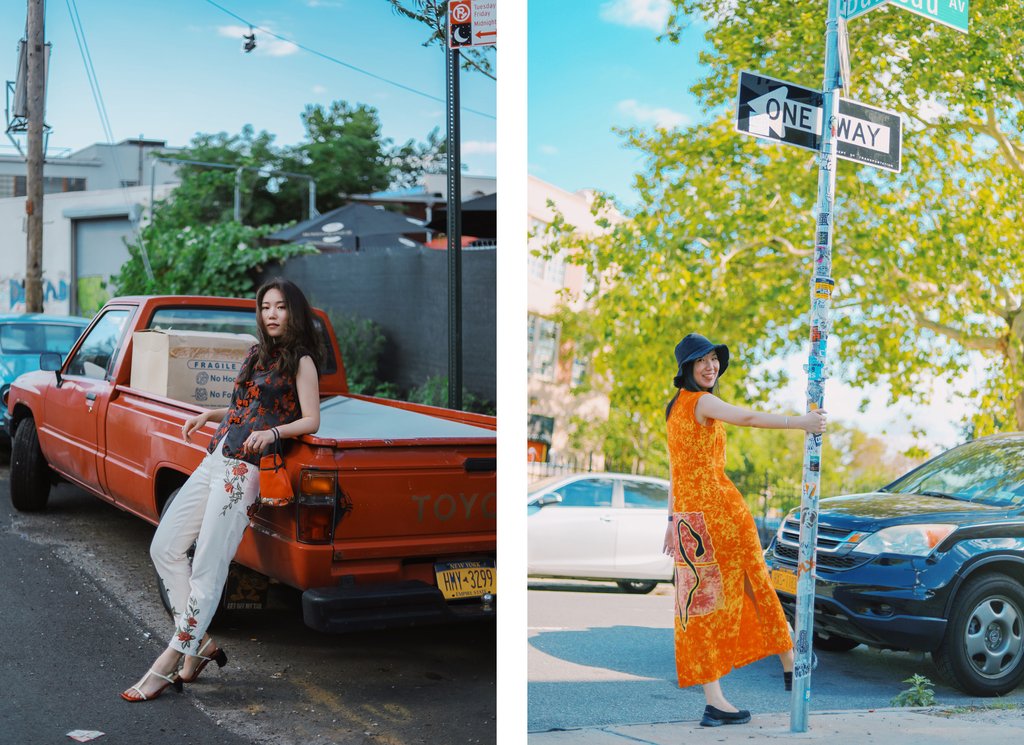 diptych featuring xiaoxiao and yi.