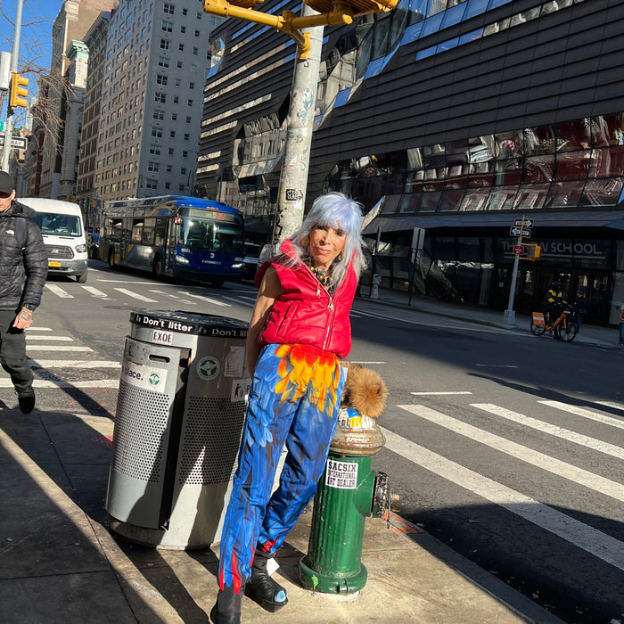 street style photo of sara gay