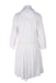 back of etoile isabel marant white long sleeve dress.