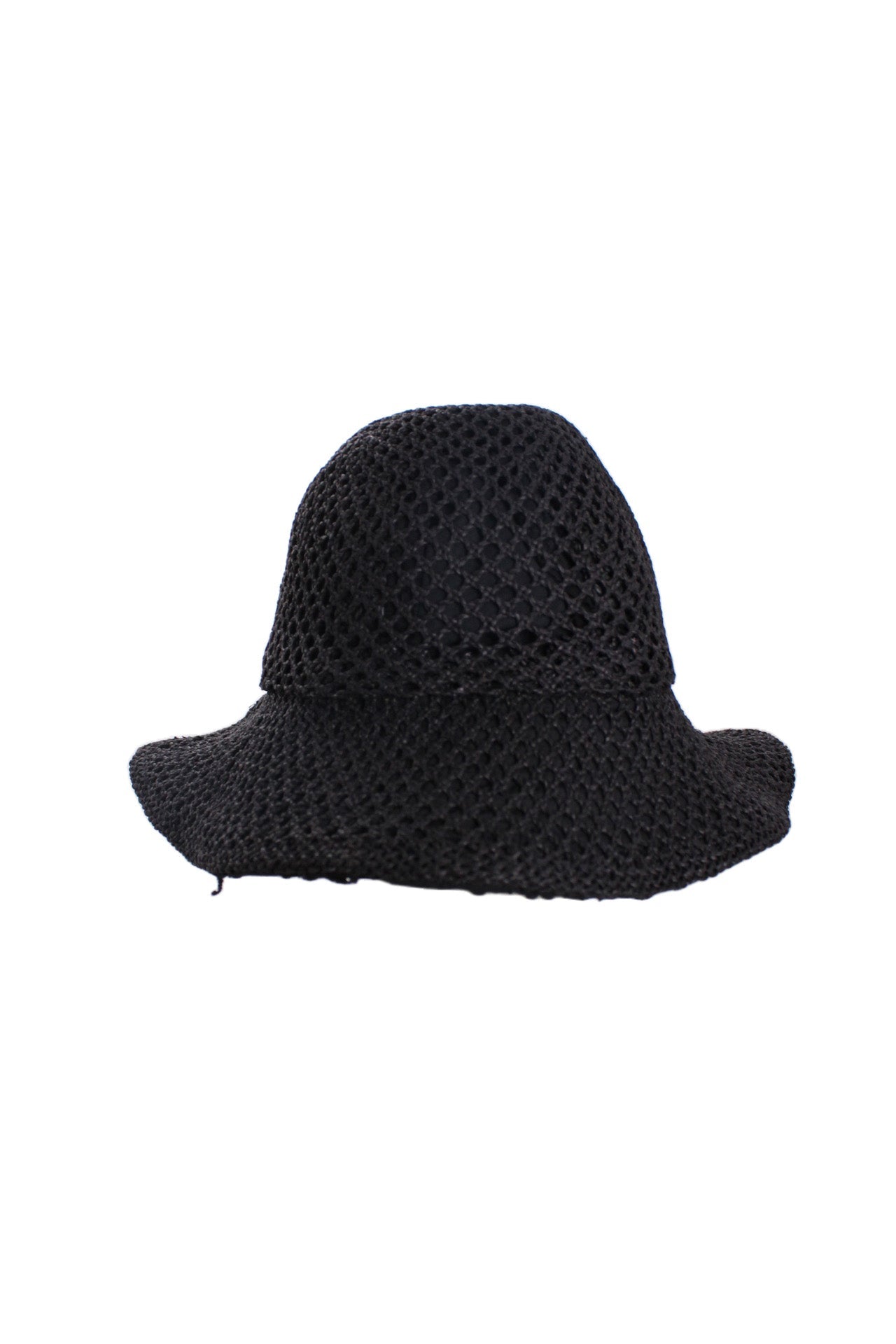 back of standing hat