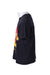 profile of black short sleeve t-shirt