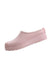 description: hunter light pink rubber clogs. features rounded toe silhouette, slip-on style, and hunter branding striped at back. 