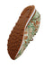 under view with 'reebok' logo embossed at sole of shoe.