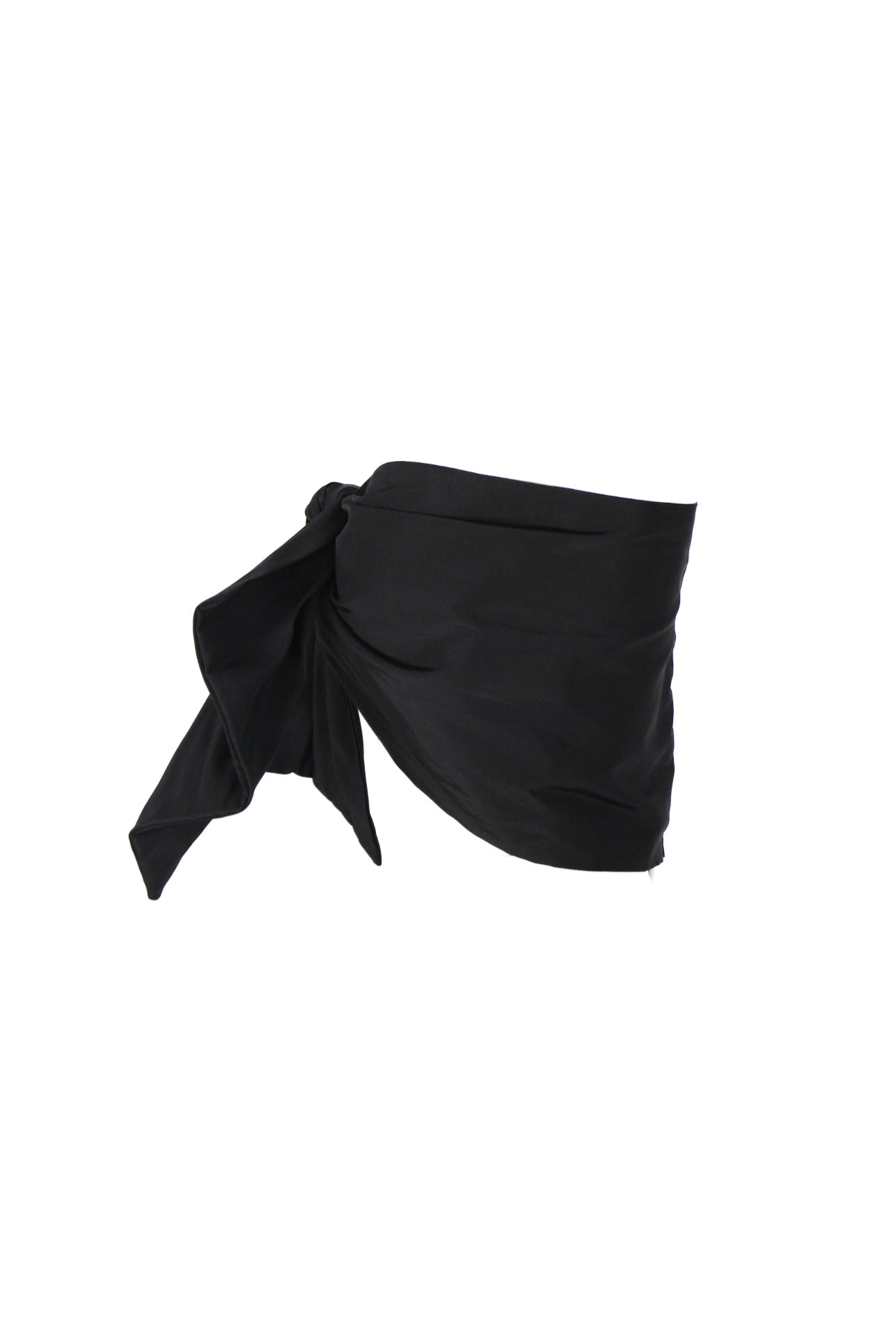 side of strapless top.  