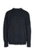 front view of pendleton multi navy shetland wool knit pullover sweater. features ribbed collar/cuffs/hem.