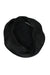 inside of leather beret. suede lining