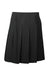 description: vintage theory black pleated skirt. features pleated design throughout and zipper closure at left side. 