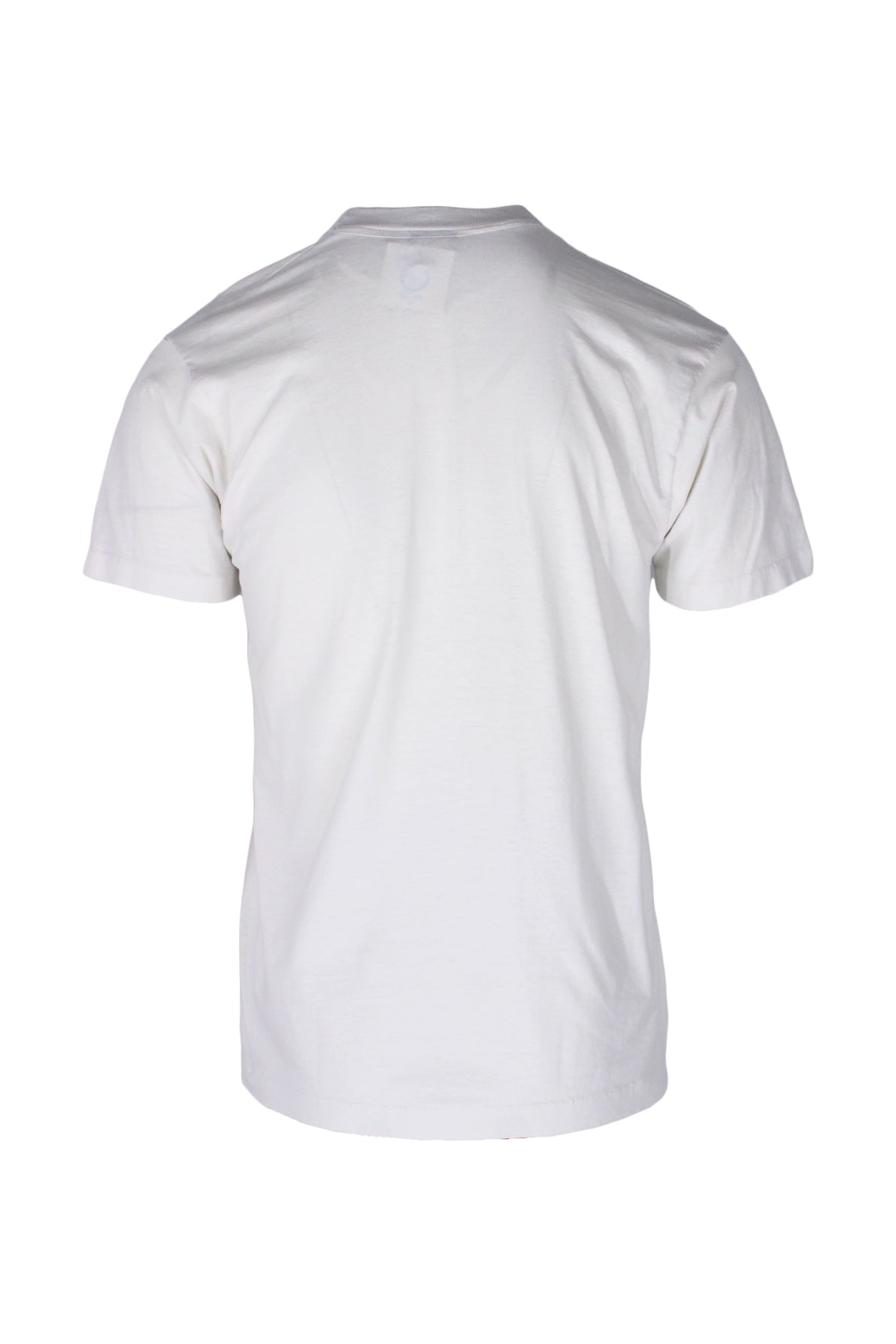 back angle of short sleeve t-shirt. 