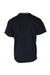 back of t-shirt. 