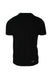 back angle of short sleeve t-shirt. small printed text near bottom right hem, '"power of hollywood" hybrid series n.30 neil barrett'.