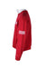 side angle of rolling stones sweatshirt. on left arm there is text '2002-3, musidor license to ge row inc.
