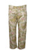 description: vintage katharine hamnett beige pastel colors floral print pants. features button fly, button closure at waist, five-pocket design, and straight leg style. 