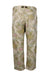 back of vintage katharine hamnett beige pastel colors floral print pants.
