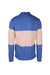 rear view with ribbed collar of shirt.