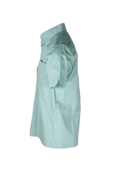 left side view with sleeve of shirt.