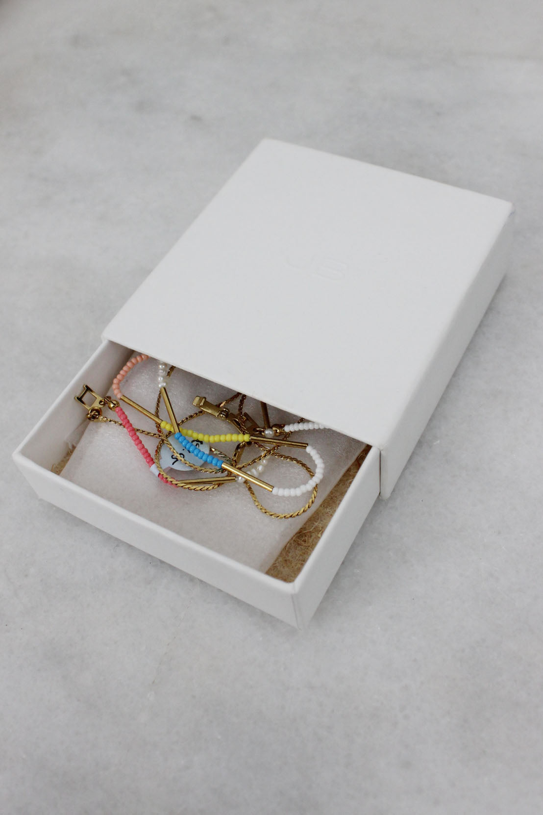 necklace and box.