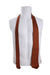 vintage paul stuart patterned tie draped around neck of masculine mannequin torso.