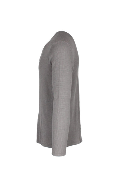 profile view of left sleeve of shirt.