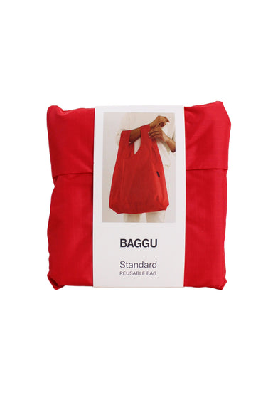 baggu red reusable bag.